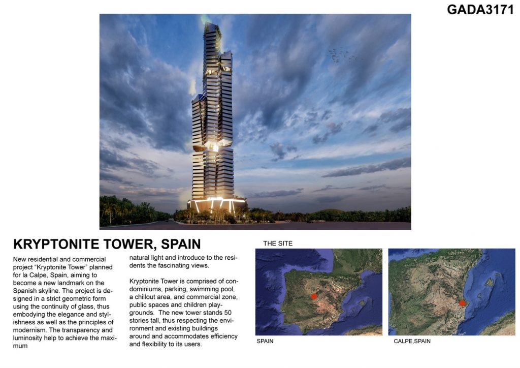 KRYPTONITE TOWER by DNA BARCELONA ARCHITECTS -SHEET4