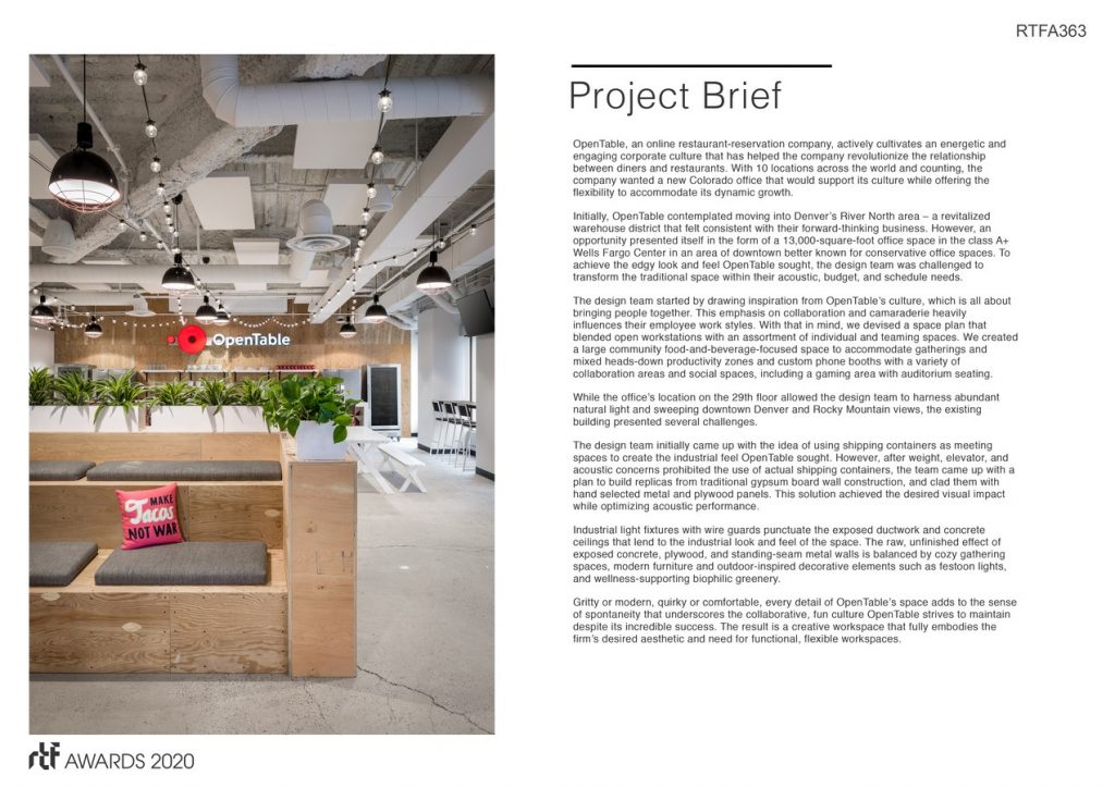 OpenTable | Venture Architecture - Sheet2