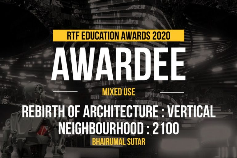 Rebirth of Architecture: Vertical Neighbourhood: 2100 | Bhairumal Sutar