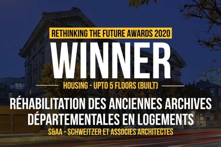 Réhabilitation des anciennes archives départementales en logements | S&AA - Schweitzer et Associes Architectes