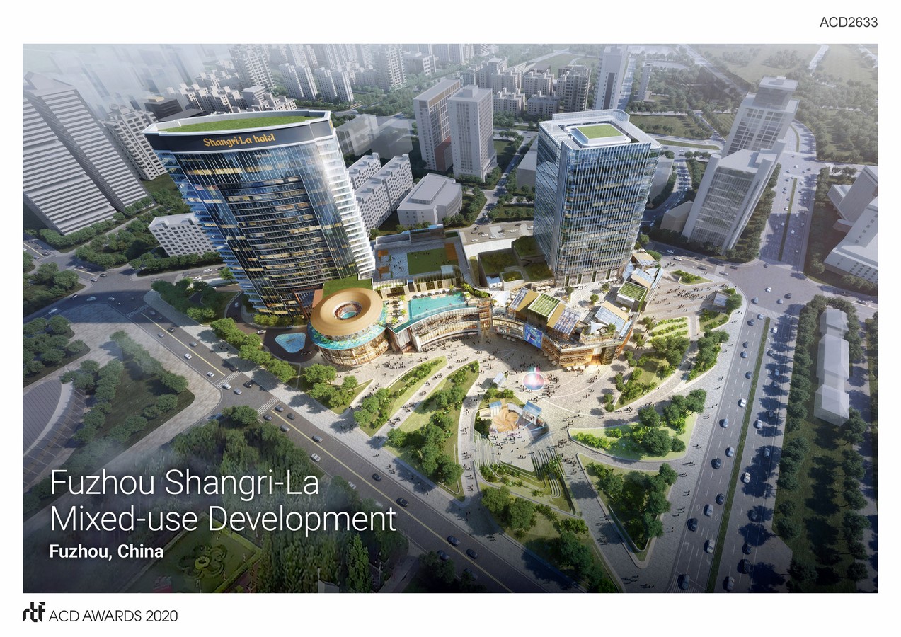 Fuzhou Shangri-La Mixed-use Development By Lead8 - Sheet1
