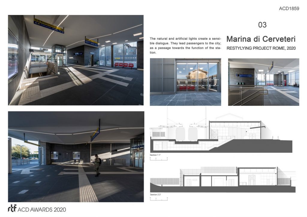Marina di Cerveteri Restyling project Rome 2020 By AMAART Architects - Sheet4