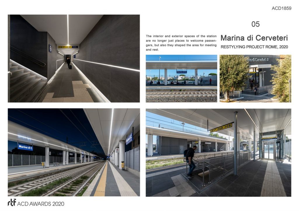 Marina di Cerveteri Restyling project Rome 2020 By AMAART Architects - Sheet6