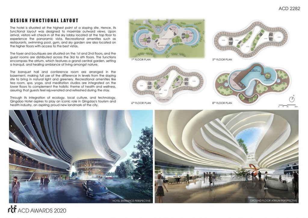 Qingdao Hotel Design Concept By DP Architects - sheet5