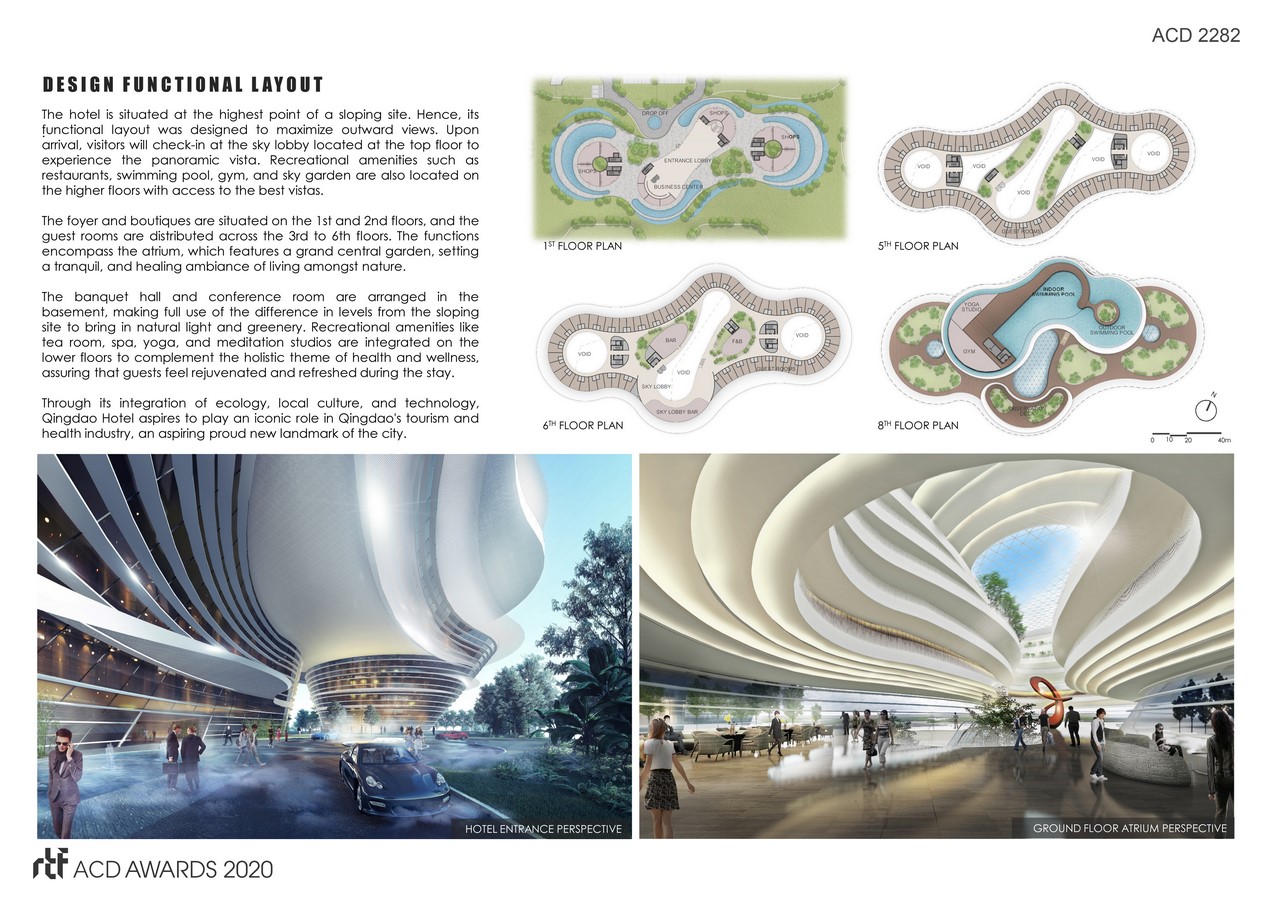 Qingdao Hotel Design Concept By Dp Architects Rethinking The Future Awards