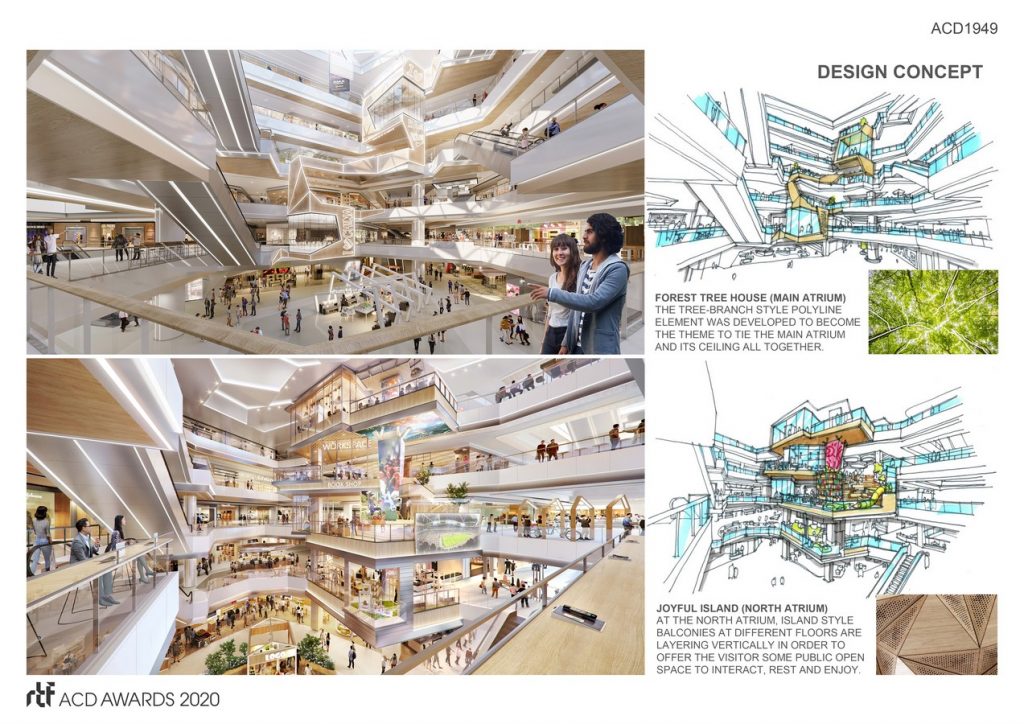 Vanke Wuhan Wulidun Shopping Mall Interior Design By L&P Architects - Sheet3