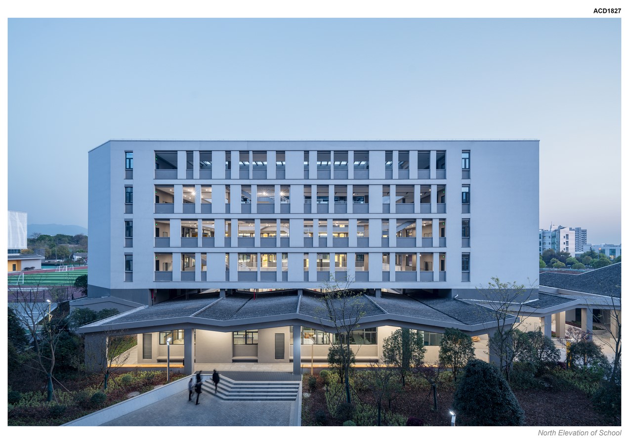 Yiwu Foreign Languages School By LYCS Architecture - Sheet1
