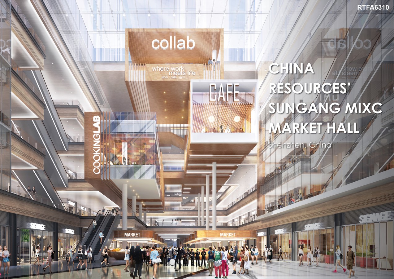 China Resources’ Sungang MixC Market Hall By 10 Design - Sheet1