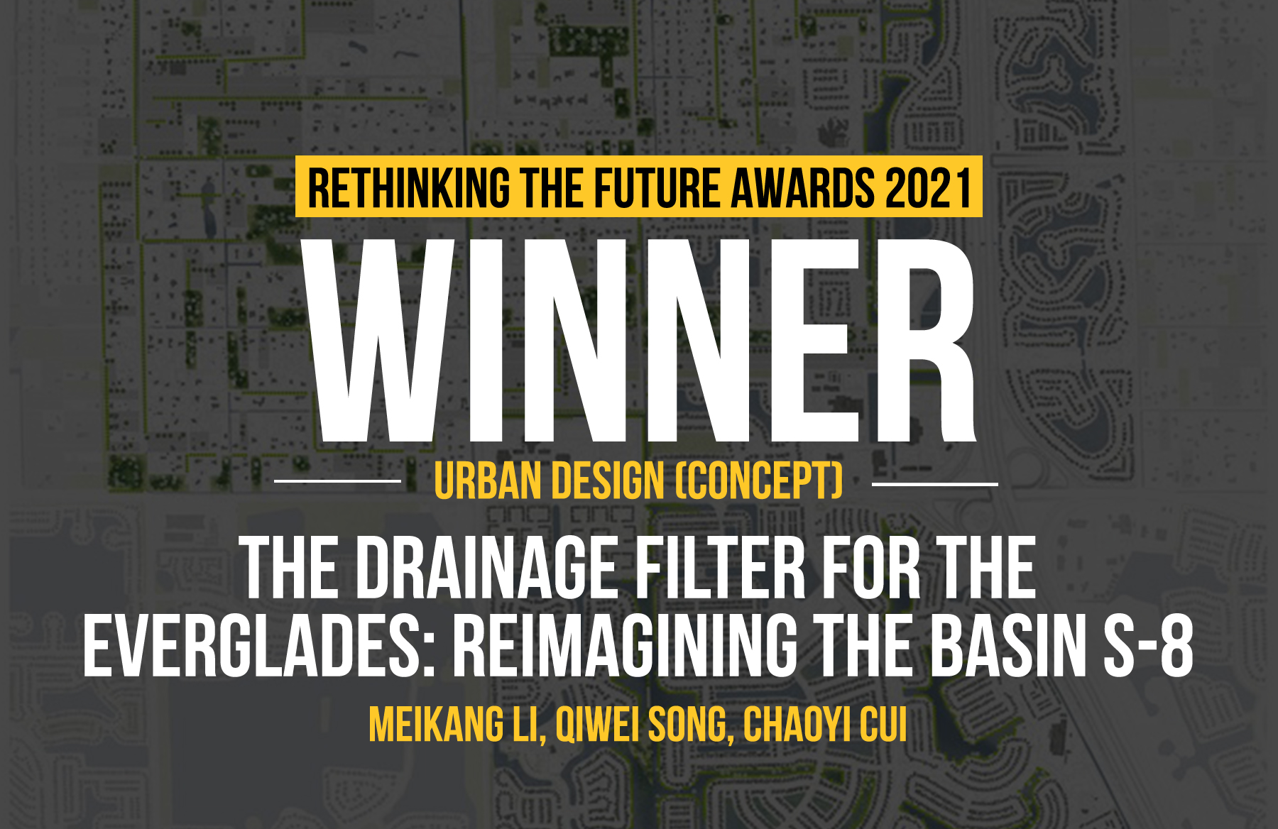 Architecture Awards - The Drainage Filter For The Everglades Reimagining The Basin S-8 - Design Awards