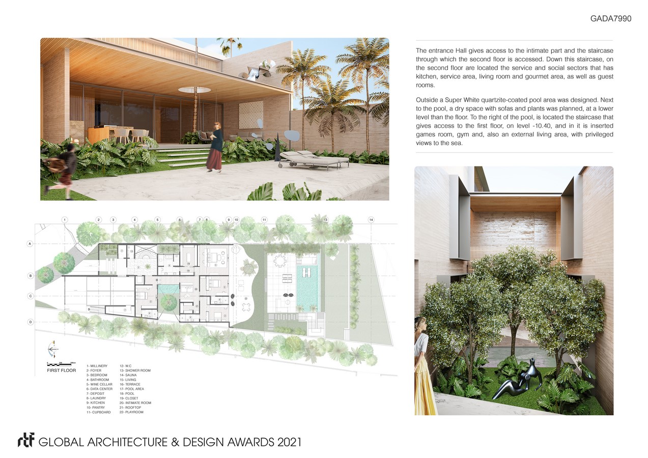 Vivian Coser Arquitetos Associados | Jabuticabeira's Residence - Sheet1