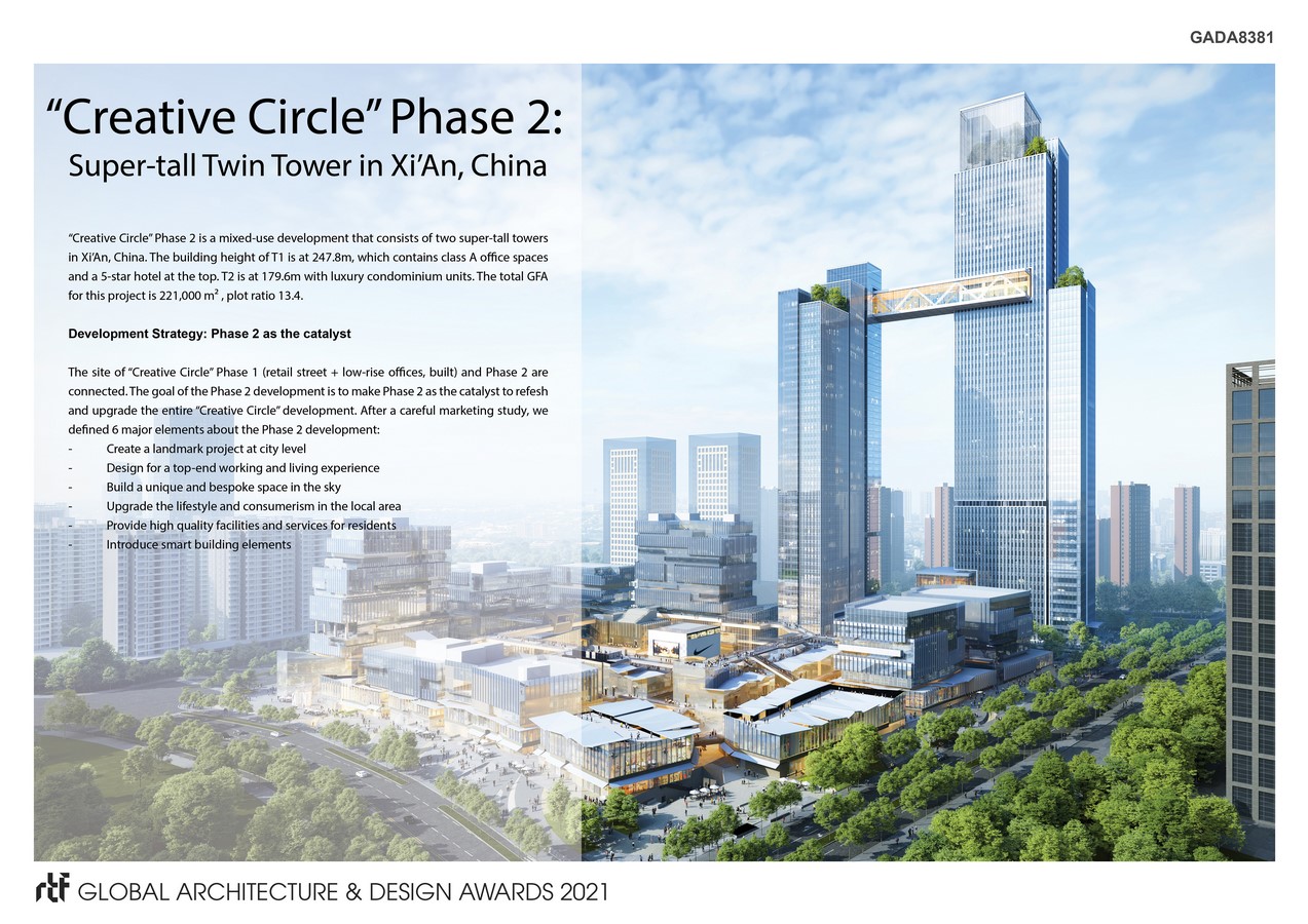 Qujiang Creative Circle Phase 2 Super-Tall Tower | L&P Architects - Sheet2