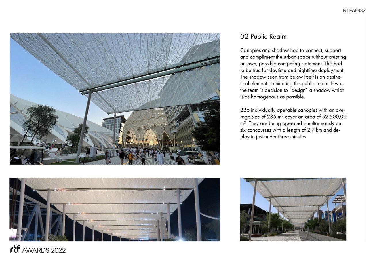 Dubai Expo 2020 Thematic Concourse Shade Structure | Werner Sobek Design - Sheet3