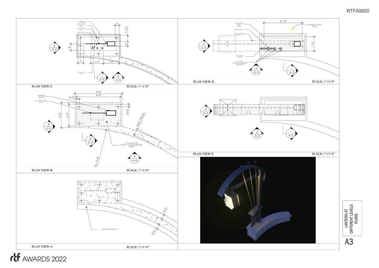 Lantern Signage | McClellan, Badiyi & Associates Architects - Sheet 4