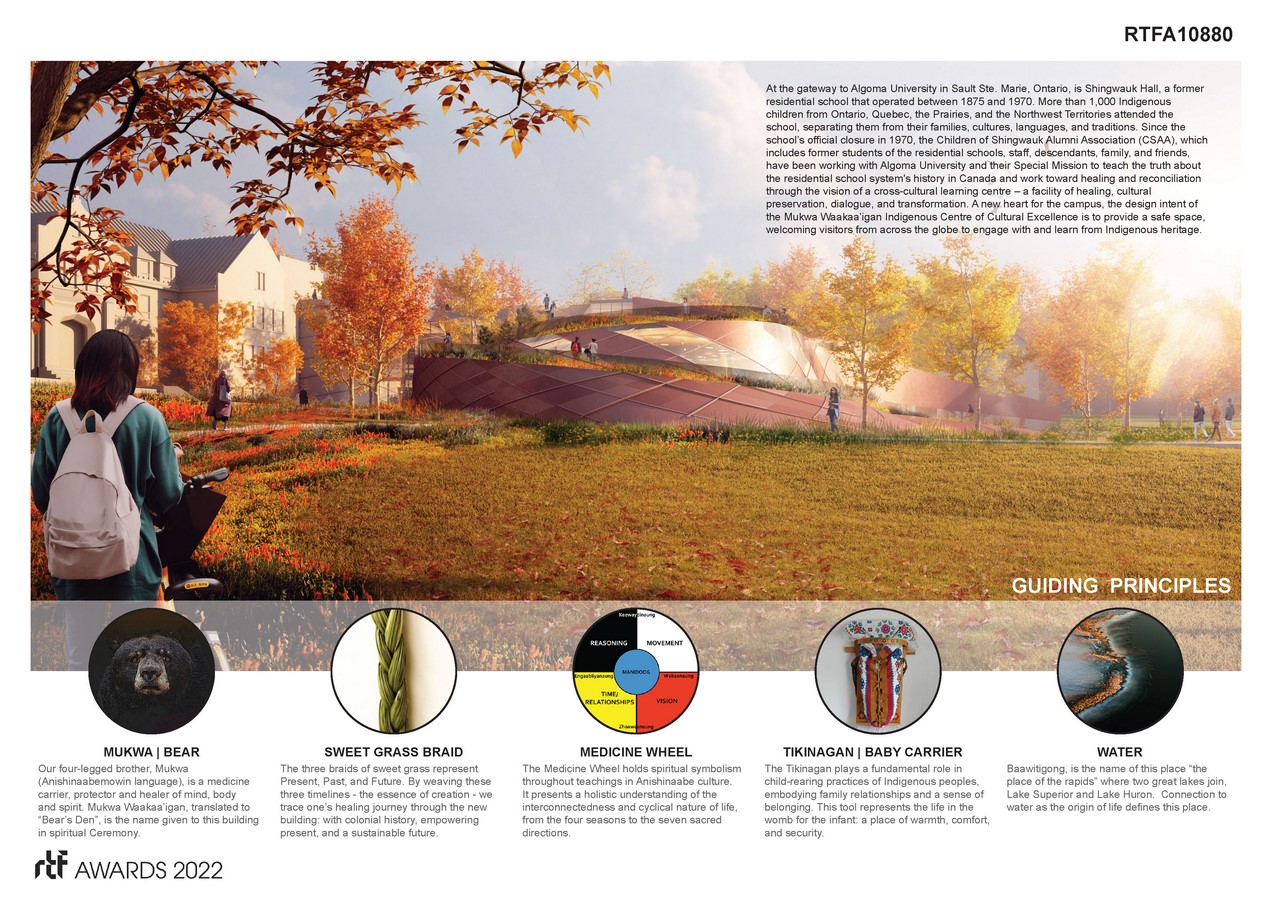 Mukwa Waakaa’igan, Indigenous Centre of Cultural Excellence | Moriyama & Teshima Architects - Sheet1