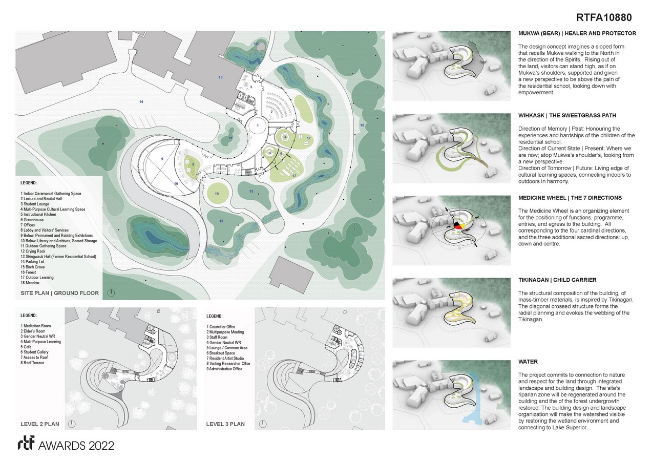 Mukwa Waakaa’igan, Indigenous Centre of Cultural Excellence | Moriyama & Teshima Architects - Sheet3