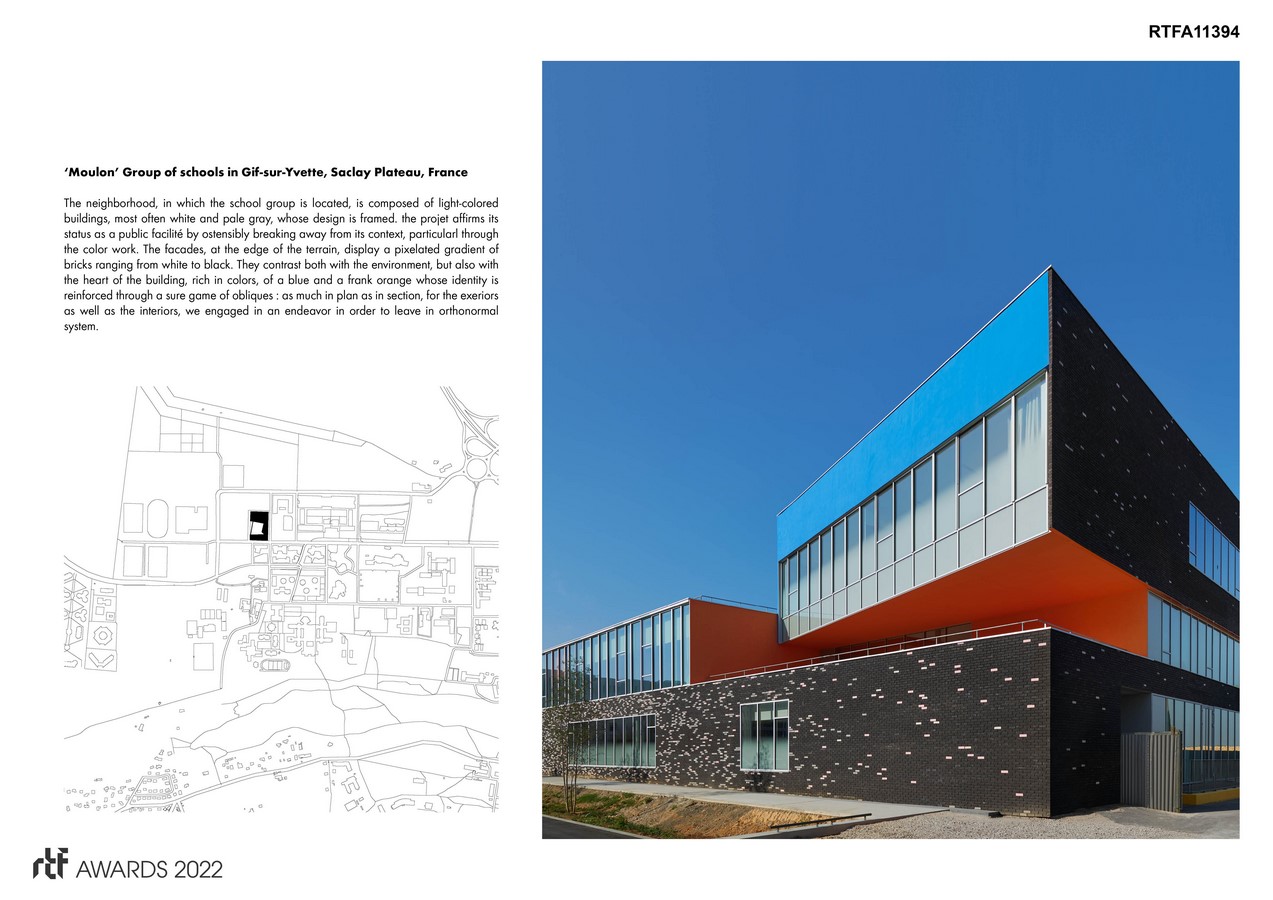 ‘Moulon’ Group of schools in Gif-sur-Yvette, Saclay Plateau, France | Dominique Coulon & associés - Sheet2