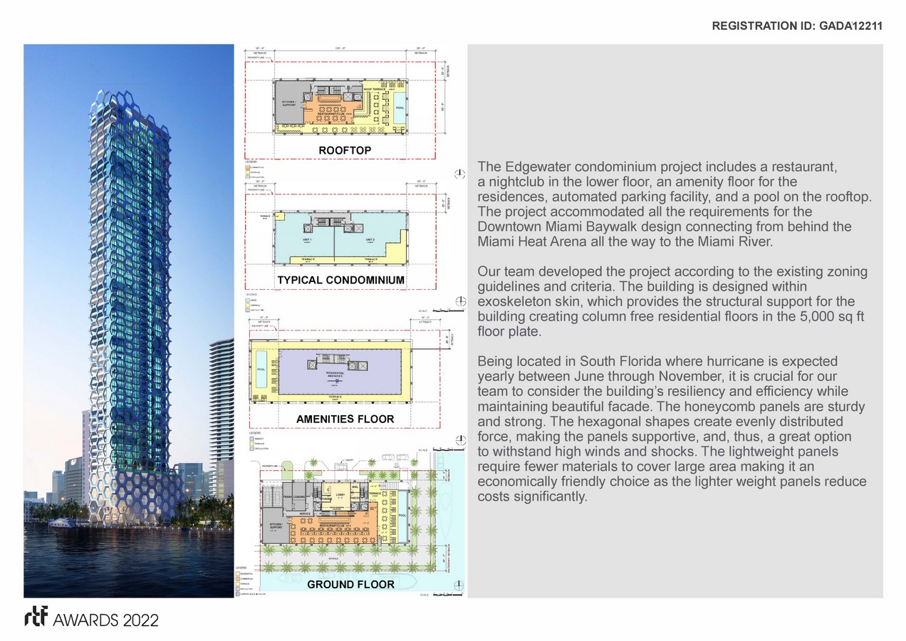 Edgewater Tower By Winstanley Architects + Planners - Sheet3