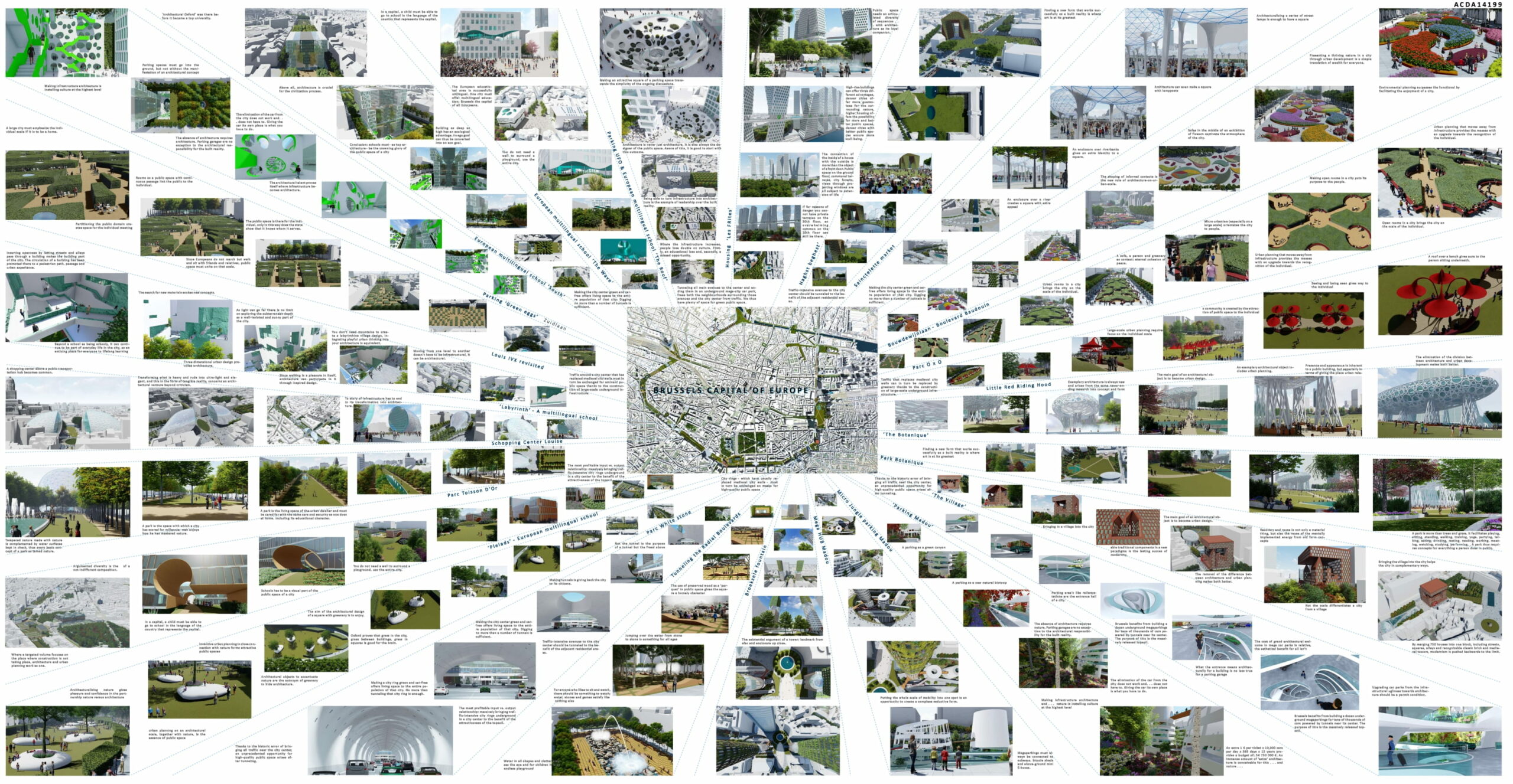 Brussels Capitol of Europe' | Architectenbureau Dirk Coopman - Sheet 1