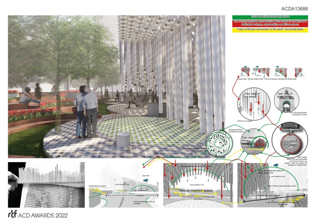 Post Colonial WW1 memorial | A4AC Architects - Sheet4