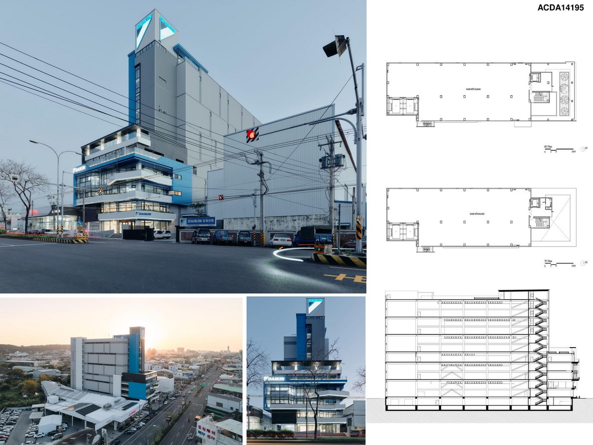 The office and warehouse of HOTAI- Daikin | YD Architects - Sheet2