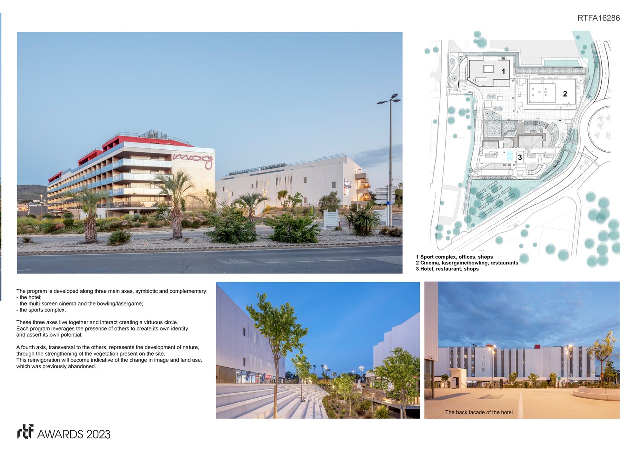 Cinema, leisure and sports complex in La Ciotat | Atelier(s) Alfonso Femia / AF517 - Sheet2