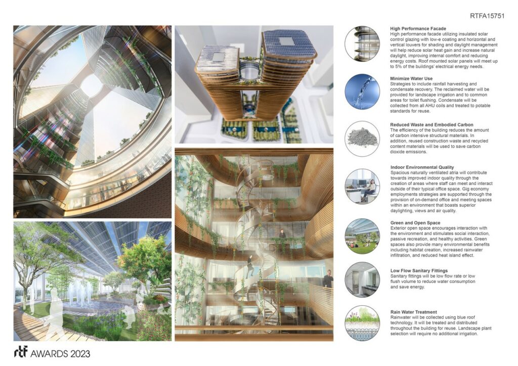 Golden Bridge Twin Towers | Adrian Smith + Gordon Gill Architecture - Sheet5