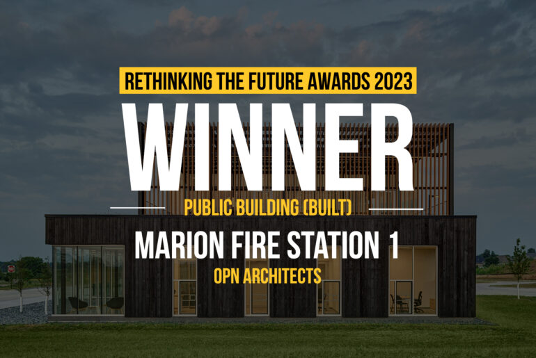 Marion Fire Station 1 | OPN Architects - Rethinking The Future Awards