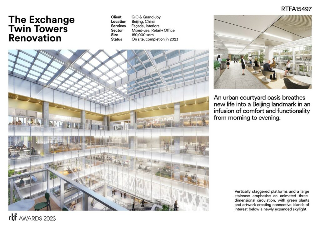 the Exchange Twin Towers Renovation | CLOU Architects - Sheet2