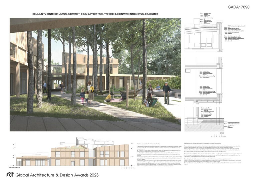 COMMUNITY CENTRE OF MUTUAL AID FOR CHILDREN WITH INTELLECTUAL DISABILITIES IN WARSAW | EMA Studio Sp. z o.o - Sheet5