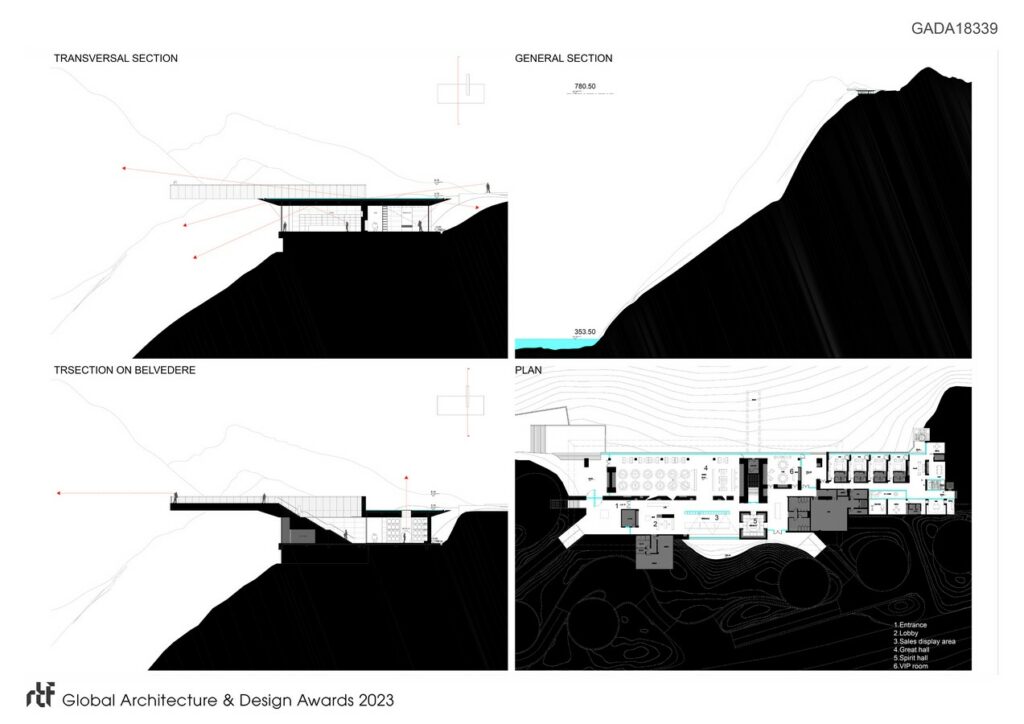 SKY MIRRORS Jingtiantai Cliffs Liquor Culture Experience Centre Of Langjiu Estate | ZONE OF UTOPIA - Sheet6