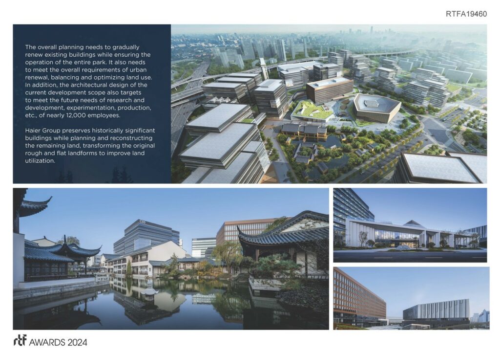 Haier Innovation Ecosystem Park Phase II in Qingdao by B+H-Sheet3