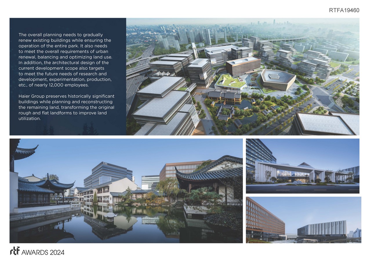 Haier Innovation Ecosystem Park Phase II in Qingdao by B+H-Sheet3