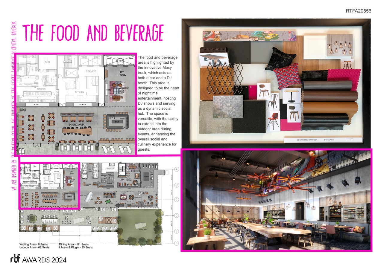 Moxy Bangkok Ratchaprasong dwp design worldwide partnership-Sheet3