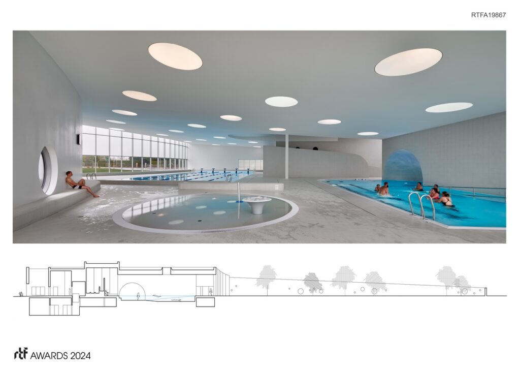 Swimming pool complex in Fondettes | Dominique Coulon & Associés - Sheet3