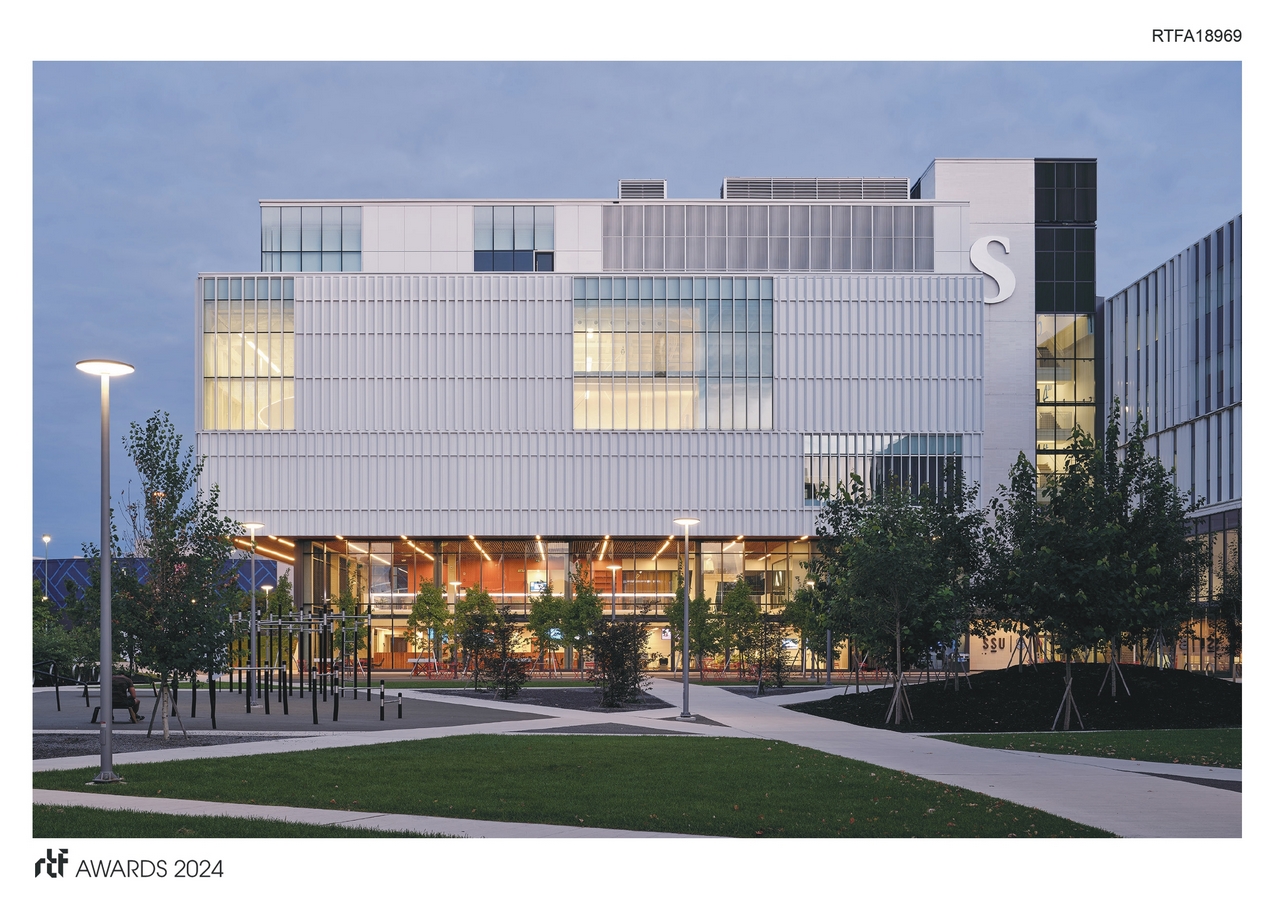The Hazel McCallion Campus Student and Athletic Centre (Phase 2A) at Sheridan College by Moriyama Teshima Architects and Montgomery Sisam Architects sheet4