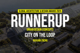 City on the Loop by Ruxuan Zheng