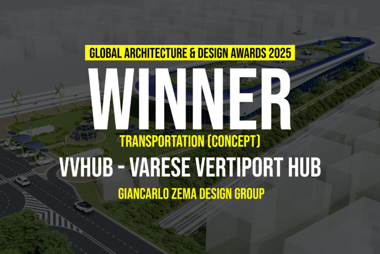 VVHUB – Varese Vertiport HUB by Giancarlo Zema Design Group